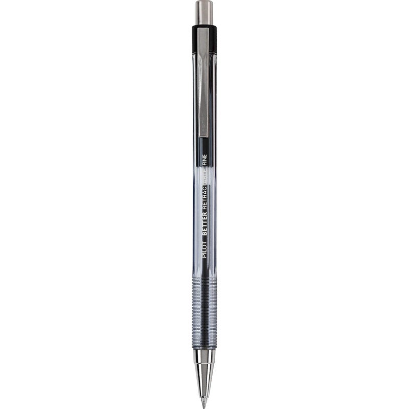 PILOT Pen 30000 The Better Ball Point Pen Refillable & Retractable Ballpoint Pens, Fine Point, Black Ink, 12-Pack - Image 4